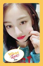 What Is Love Jihyo Photocard