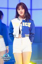 M COUNTDOWN 160428 Jihyo 2