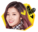 TWICEcoaster Lane 2 VLive Sticker Sana