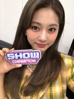 Tzuyu Show Champion 201104 1