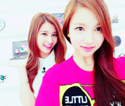 Mina and Sana selfie