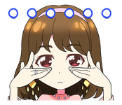 Candy Pop Line Stickers Momo 4