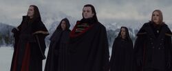 Aro, Marcus, and Caius during the battle