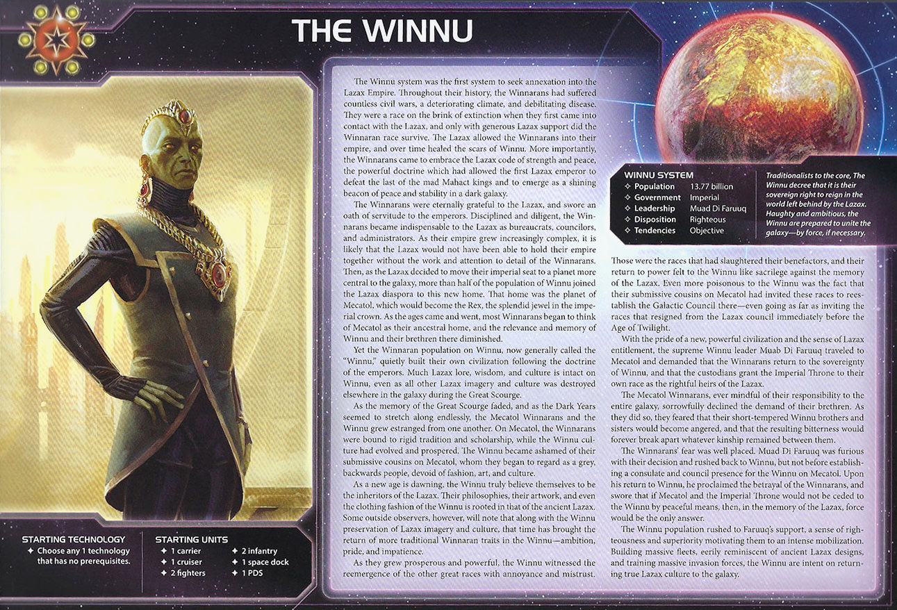 The Winnu | Twilight Imperium Wiki | Fandom