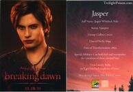 Jasper breaking dawn