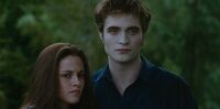 Edward et Bella avant de l'exécution de Bree