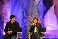Mia with Christian Camargo at the L.A. Twilight Convention