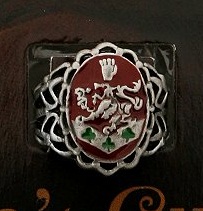 Twilight Cullen Crest Keyring/ Bagclip