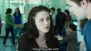 Bella and edward at school