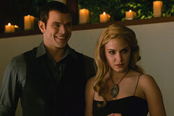 Emmett and Rosalie in .