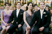 At Bella and Edward's wedding