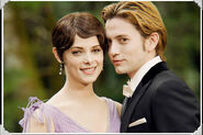 Alice and Jasper at BE wedding