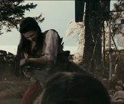 Cold Woman fighting Taha Aki