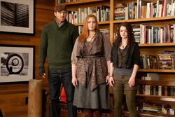 Siobhan and her coven among the Cullens and their allies.