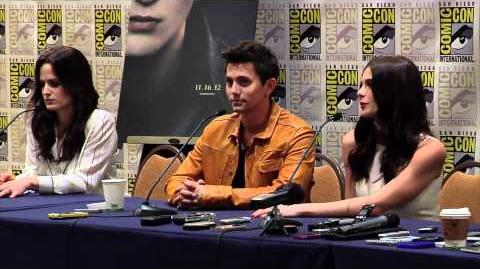 Breaking Dawn Part 2 Comic Con 2012 Panel 3 - Jackson Rathbone, Ashley Greene, Kellan Lutz