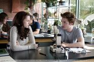 Bella and Edward in Biology