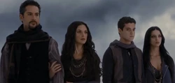 The Egyptian coven among the Cullens and their allies.