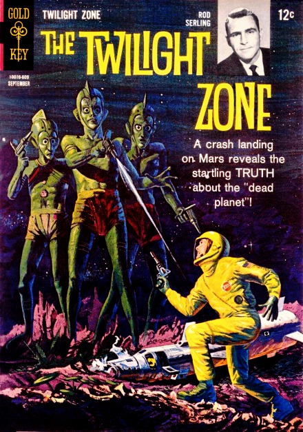 Twilight Zone #8 Vintage Comic Book Cover 2" x 3" Fridge Locker MAGNET Serling 