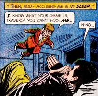 Nod hovering over Travers