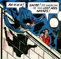 Paul Travers headed for the bottom of the Seine