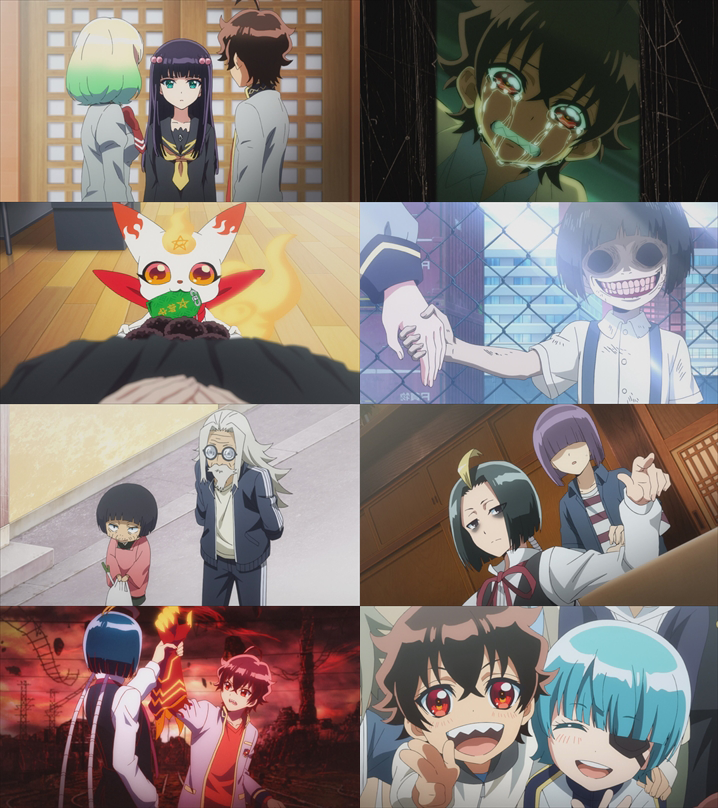 Twin Star Exorcists (Sousei no Onmyouji)  Personagens de anime, Rokuro and  benio, Anime
