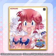 Mini Coloured Paper of Pastel using one of the artworks from Bombergirl.