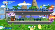 "Crab mechanism transporter" station.