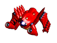 Mecha-Crab unused asset from TwinBee PARADISE in Donburi Shima.