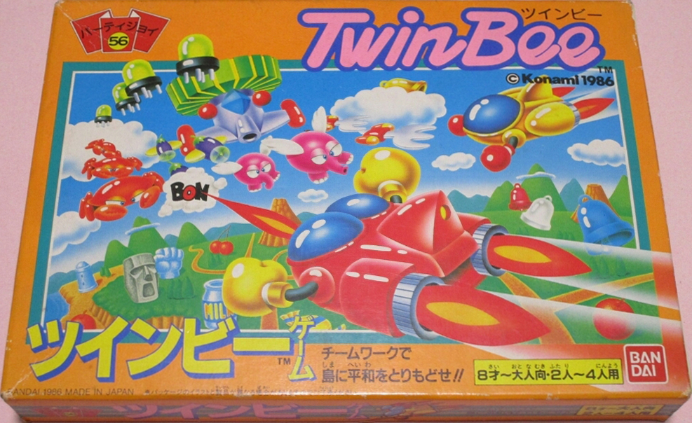 Konami Twin Bee アーケードゲーム パンフレット チラシ Yahoo!オークション - チラシ アーケード ツインビー ヤッホー