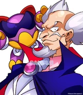 GtJNRLVbMAElMlt.png (1.31 MB) Original illustration of ZakoBee and Dr. Warumon from TwinBee Lottery.