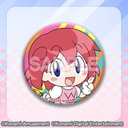Can Badge of Pastel using one of the artworks from Bombergirl as a chibi.
