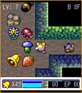 The internal structure of a dungeon changes each time it is entered.