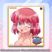 Mini Coloured Paper of Pastel using one of the artworks from Bombergirl.