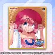 Mini Coloured Paper of Pastel using one of the artworks from Bombergirl.