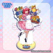 Acrylic stand of Pastel as a maid