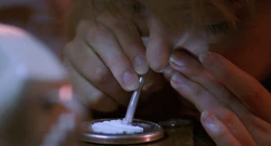  snorting cocaine