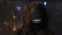 Sarah Palmer face off