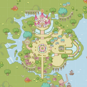 Map-The Royal City of Arcadia
