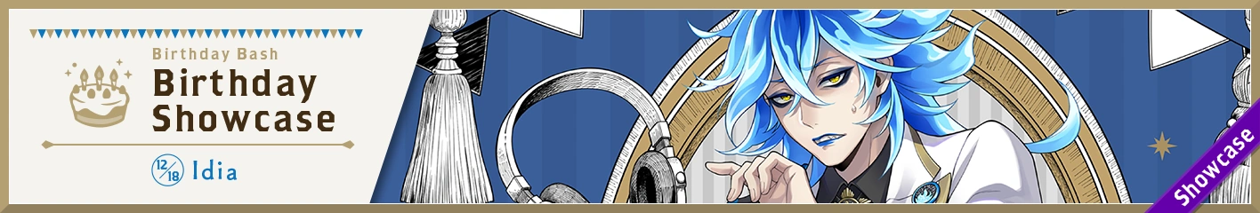 Banner Idia Birthday Showcase