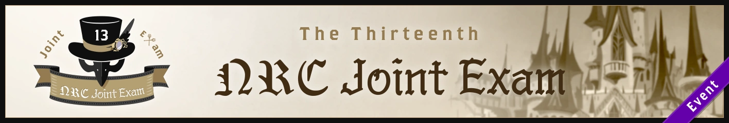 The Thirteenth NRC Joint Exam