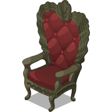 Queen of 2025 hearts chair