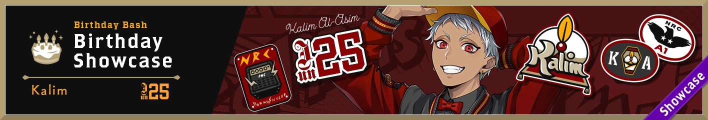 Banner Kalim Birthday Jacket Showcase