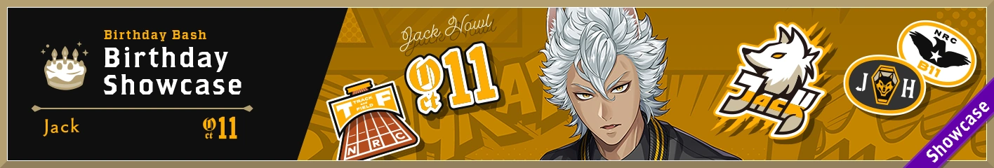 Banner Jack Birthday Jacket Showcase