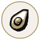 Ingredient Avocado Plain Icon