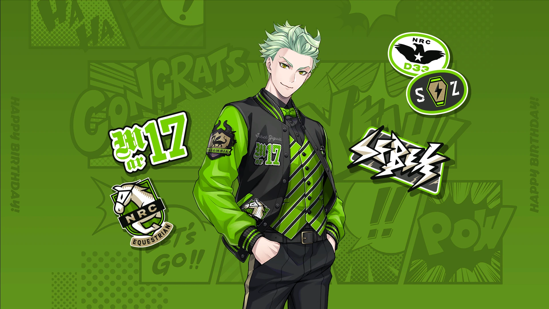 Sebek Birthday Jacket | Twisted Wonderland Wiki | Fandom