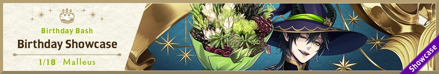 Banner Malleus Birthday Bloom Showcase