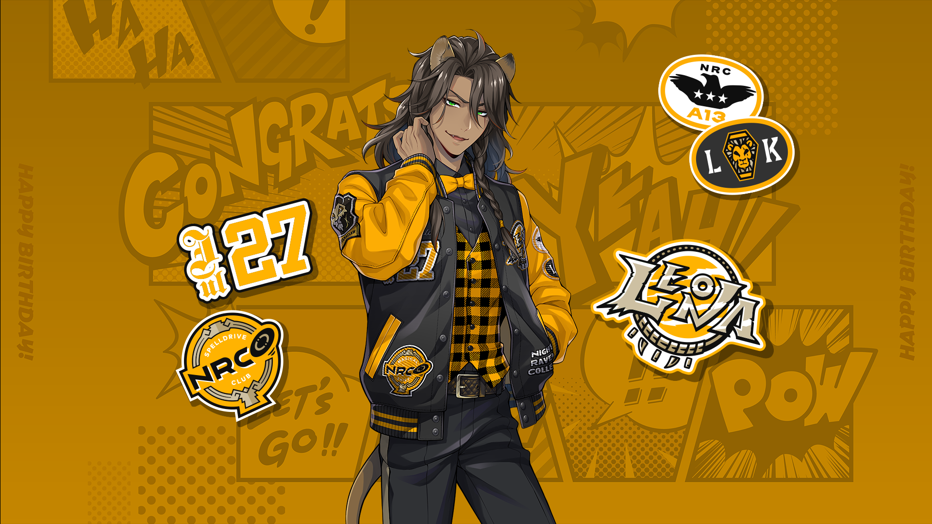 Leona Birthday Jacket | Twisted Wonderland Wiki | Fandom