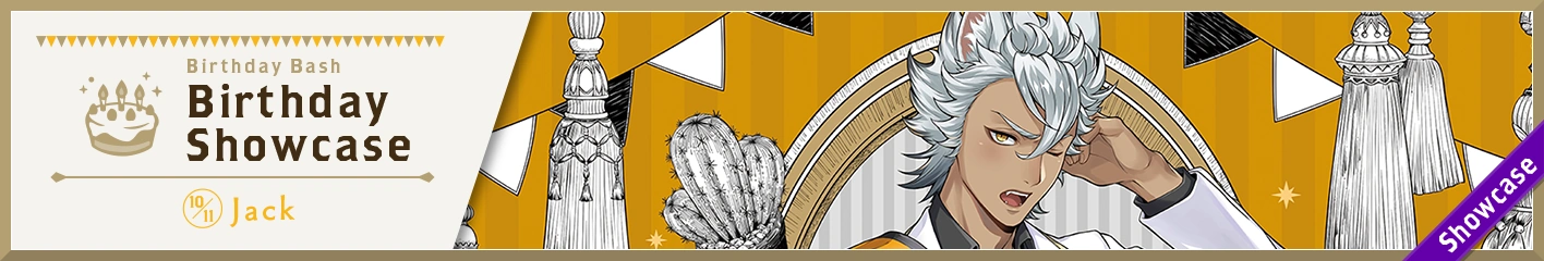 Banner Jack Birthday Showcase