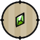 Small Chartreuse Crystal Icon