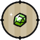 Medium Chartreuse Crystal Icon